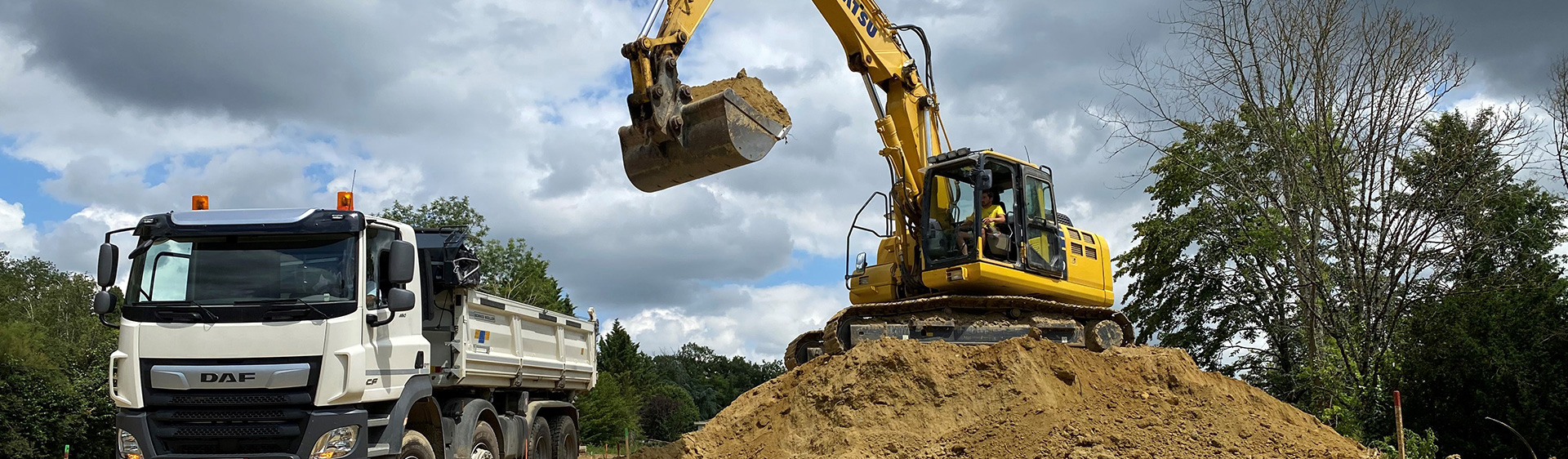 Travaux en cours, les équipes de SOTP en action